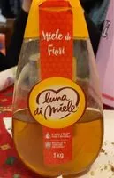 Mängden socker i Luna di Miele