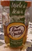 Mängden socker i Luna di miele