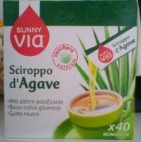 Mängden socker i Sciroppo d'agave