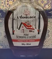Mängden socker i Puro sciroppo d'acero