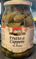 Mängden socker i Frutto di cappero in aceto