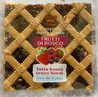 Mängden socker i Crostata artigianale frutti di bosco