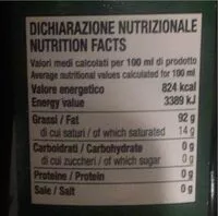 Mängden socker i Huile extra vierge d’olive premier pression a froid