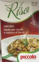 Mängden socker i riso arborio