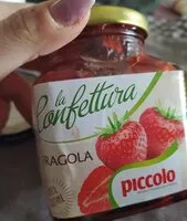 Mängden socker i La confettura fragola