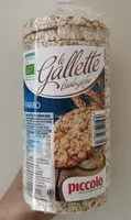 Mängden socker i Gallette biologiche