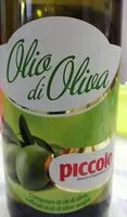 Mängden socker i Olio di oliva