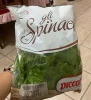Mängden socker i Spinaci