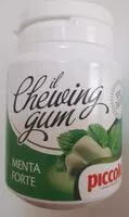 Mängden socker i Il chewing gum