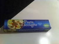 Mängden socker i Pasta d'acciughe
