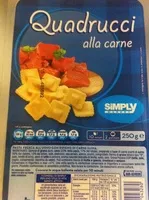 Mängden socker i Quadrucci alla carne