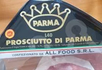 Mängden socker i Prosciutto di Parma