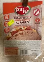Mängden socker i Piadina sfogliata senza lievito al farro