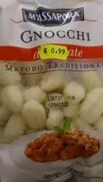 Mängden socker i Gnocchi