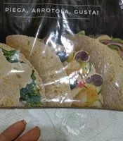 Mängden socker i Piadina integrale