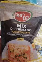Mängden socker i Mix formaggi grattugiati