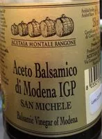 Mängden socker i Aceto balsamico di modena Igp