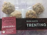 Mängden socker i Canederli con Speck