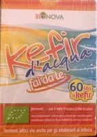 Mängden socker i Kefir d’acqua