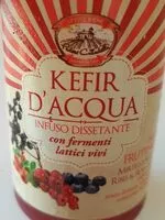 Mängden socker i KEFIR D'ACQUA