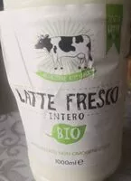 Mängden socker i Latte fresco intero bio