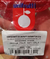 Mängden socker i Mandarini Avana