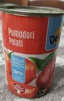 Mängden socker i Pomodori pelati