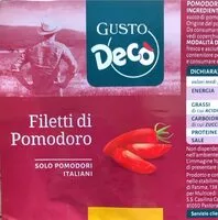 Mängden socker i Filetti di pomodoro