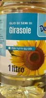 Mängden socker i Olio di semi di girasole
