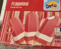 Mängden socker i Fragolosi