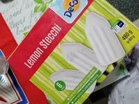 Mängden socker i Lemon stecchi