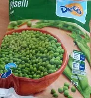 Mängden socker i Piselli