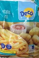 Mängden socker i Patate stick