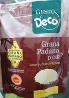 Mängden socker i Grana Padano D.O.P.