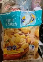 Mängden socker i Patate a spicchi