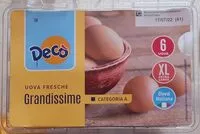 Mängden socker i Uova Fresche Grandissime