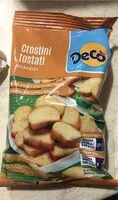 Mängden socker i Crostini tostati classici