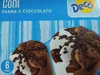 Mängden socker i Coni panna e cioccolato