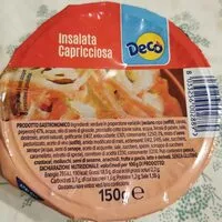 Mängden socker i Insalata capricciosa