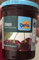 Mängden socker i Confettura ciliegie