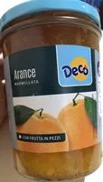 Mängden socker i Marmellata Arance