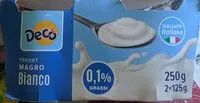 Mängden socker i Yogurt magro bianco