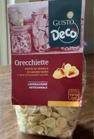 Mängden socker i Orecchiette