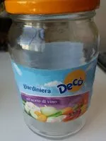 Mängden socker i Giardiniera