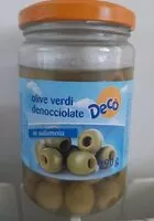 Mängden socker i Olive verdi denocciolate