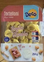 Mängden socker i TORTELLONI ALLA CARNE