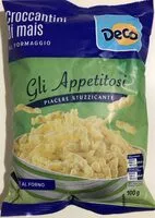 Mängden socker i Croccantini di mais al formaggio