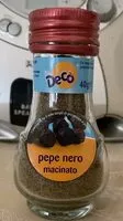 Mängden socker i Pepe nero macinato
