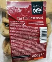 Mängden socker i Taralli casarecci