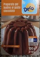 Mängden socker i Preparato per budino al gusto cioccolato